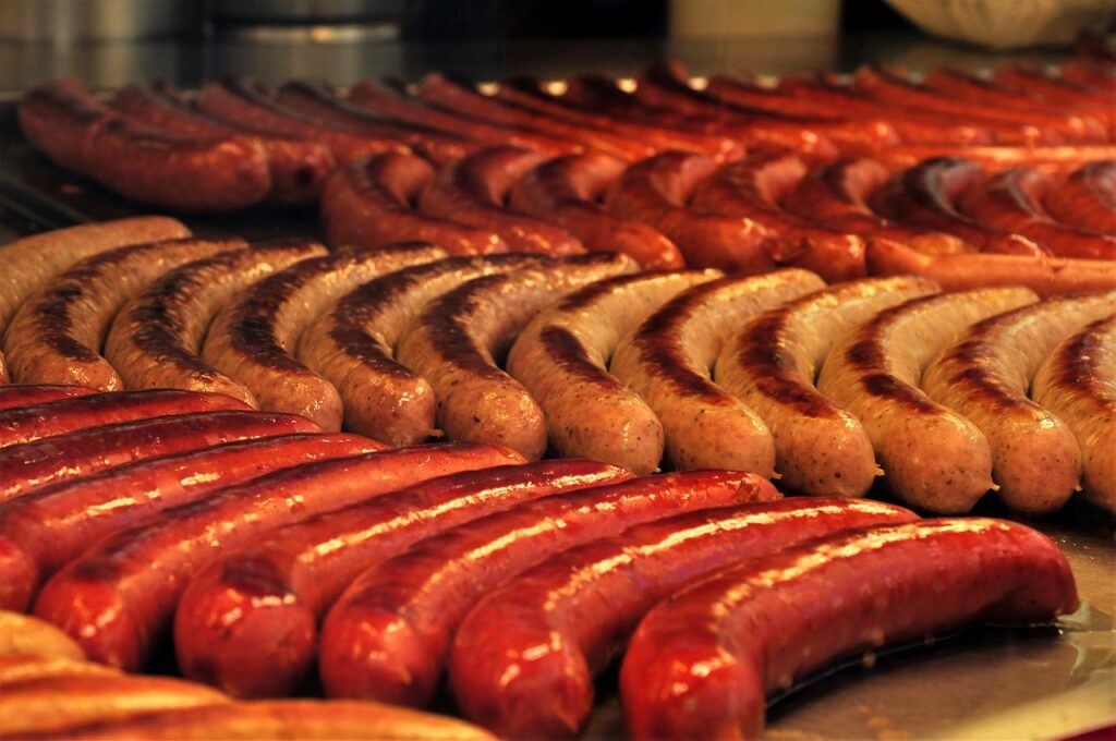bratwurst, grilled sausage, grilling-2209052.jpg